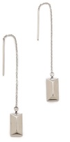 Thumbnail for your product : Rebecca Minkoff Rectangle Metal Stud Threader Earrings