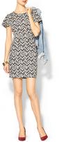 Thumbnail for your product : Collective Concepts Chevron Knit Dress