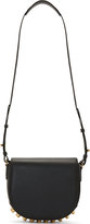 Thumbnail for your product : Alexander Wang Black Leather Studded Lia Small Sling Bag