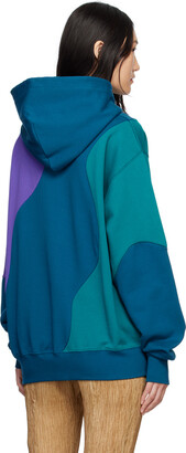 [ANDERSSON BELL]★ AB Contrast Hoodie Andersson Bell UNISEX INSIDE OUT CONTRAST PANEL HOODIE S