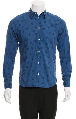 Paul Smith Abstract Print Button-Up Shirt