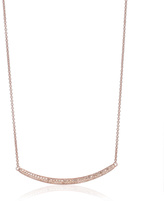 Thumbnail for your product : Monica Vinader Skinny Curve Necklace