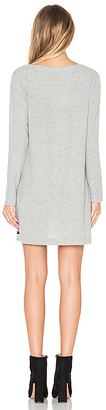 Obey Pin-Up Sarra Dress in Gray