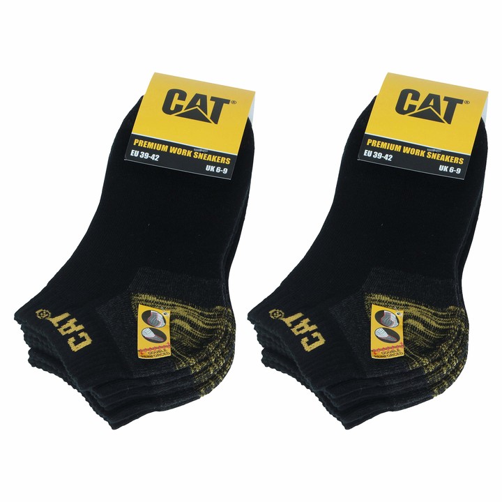 cat work sneakers socks