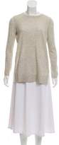 Thumbnail for your product : White + Warren Cashmere Slit-Accented Sweater