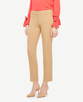 Ann Taylor The Petite Ankle Pant In Double Cloth - Devin Fit