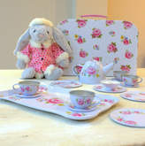 Thumbnail for your product : Little Ella James Rose Floral Tea Set