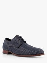 Thumbnail for your product : Dune Shovel Raffia Lace Up Shoes, Navy