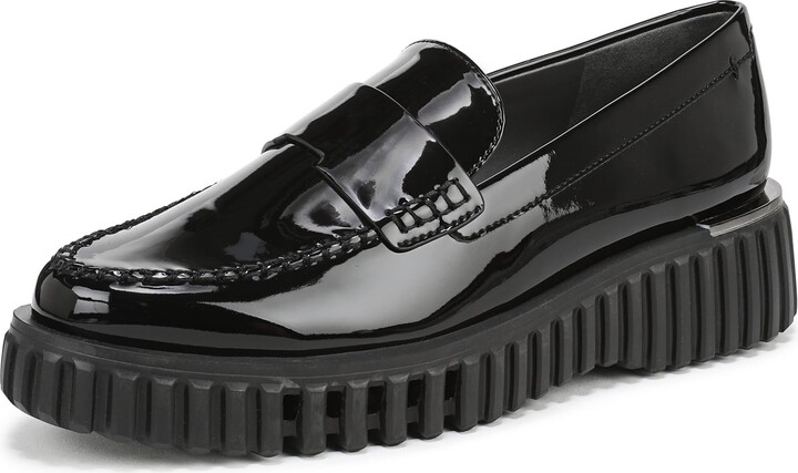 Flat Shoes Franco Sarto Marcell Patent Leather Loafers Franco