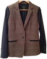 Thumbnail for your product : Club Monaco Brown Cotton Jacket