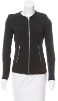 Thumbnail for your product : IRO Clever Leather-Trimmed Jacket