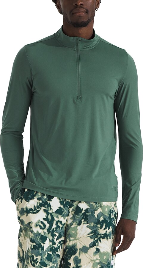 The North Face Dune Sky Regular Fit Quarter Zip Long Sleeve Tee