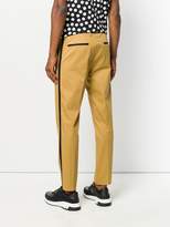 Thumbnail for your product : Dolce & Gabbana piped chinos