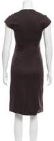 Thumbnail for your product : Zac Posen Wool Knee-Length Dress