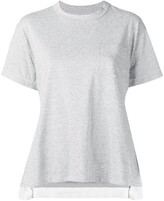 Thumbnail for your product : Sacai side pleats T-shirt