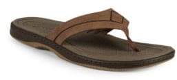 Sperry Havasu Burgee Leather Flip Flops