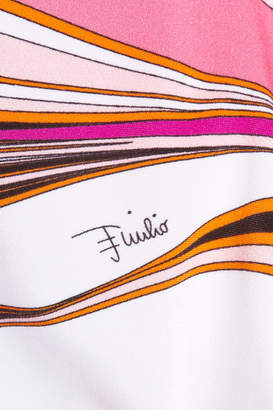 Emilio Pucci Libellula Printed Triangle Bikini - Pink
