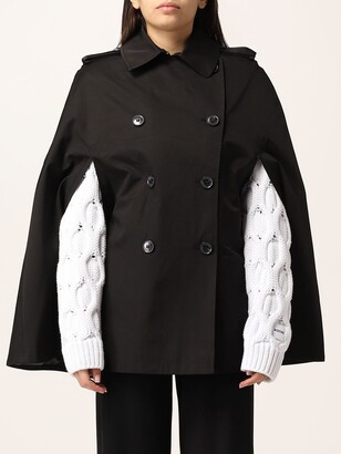 Lauren Ralph Lauren Double-breasted hooded trench coat - ShopStyle