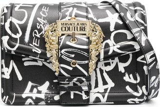 Versace Jeans Couture Doodle-print crossbody bag