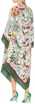 Thumbnail for your product : Gucci Floral linen kimono dress