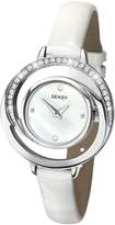 Thumbnail for your product : Mother of Pearl Seksy By Seksy Ladies' White Mother of Pearl Dial & Leather Strap