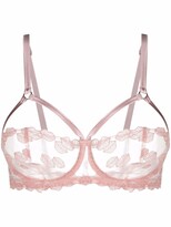 Thumbnail for your product : Fleur of England Valentina Strap Balcony bra