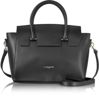 black tote bag long strap