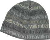 Thumbnail for your product : Roberto Cavalli Signature Print Wool Blend Men's Hat