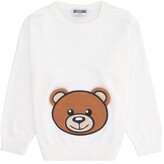 Thumbnail for your product : MOSCHINO BAMBINO Teddy Bear Patch Pullover
