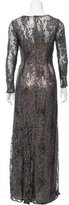 Thumbnail for your product : David Meister Lurex Evening Dress