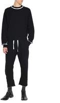 Thumbnail for your product : Haider Ackermann Black And Ivory Perth Cotton Sweatshirt