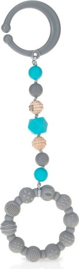 Nuby NubyTag-A-LongTeether-Gray