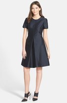 Thumbnail for your product : Pink Tartan Pleat Front Tea Dress