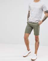 Thumbnail for your product : Solid Slim Fit Chino Short In Khaki