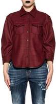 Thumbnail for your product : DSQUARED2 Red/black Checked Wool Shirt