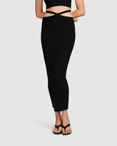 Thumbnail for your product : Alice In The Eve Women's Skirts - Izzy Strappy Knit Midi Skirt - Size One Size, M at The Iconic