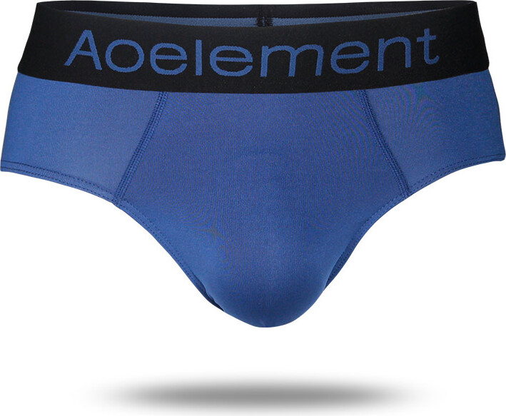 Men & apos;s underwear triangle shorts ice silk fashion breathable sexy thin U convex bottom pants youth low waist triangle shorts head