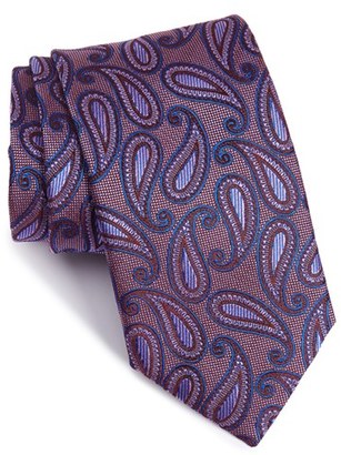 Canali Men's Paisley Silk Tie