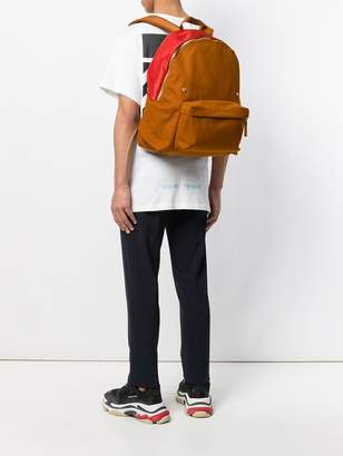 Raf Simons colour block backpack