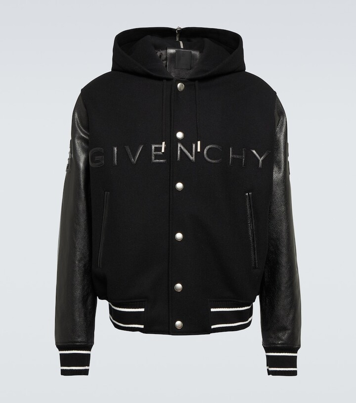 Men Givenchy Leather Jacket | ShopStyle