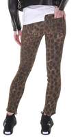 Thumbnail for your product : R 13 Kate Leopard-print Denim Jeans