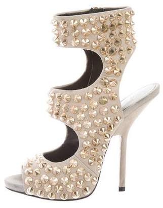 Giuseppe Zanotti Spiked Cage Sandals