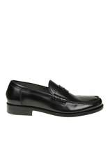 Thumbnail for your product : Doucal's Leather Moccasin Color Black