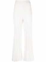 Thumbnail for your product : By Malene Birger Ribbed-Knit Trousers