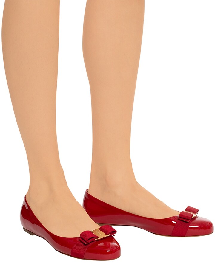 ferragamo red flats