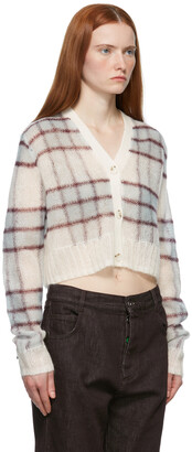 トップス Acne studios cropped mohair cardigan ACNE STUDIOS Cropped Mohair-Blend Cardigan | endource