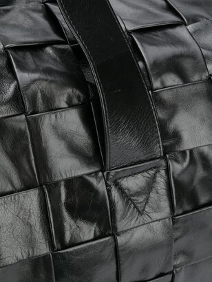 Bottega Veneta Woven Leather Holdall