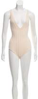 Thumbnail for your product : Ronny Kobo Sleeveless Open Knit Bodysuit w/ Tags