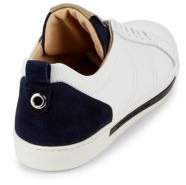 Alessandro Dell'Acqua Leather Low Top Sneakers