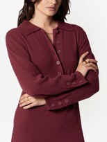 Thumbnail for your product : Equipment Jeanna wool-cashmere midi dress